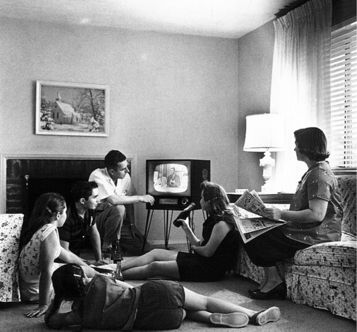 "Family Watching Television" (Wikimedia / Creative Commons)